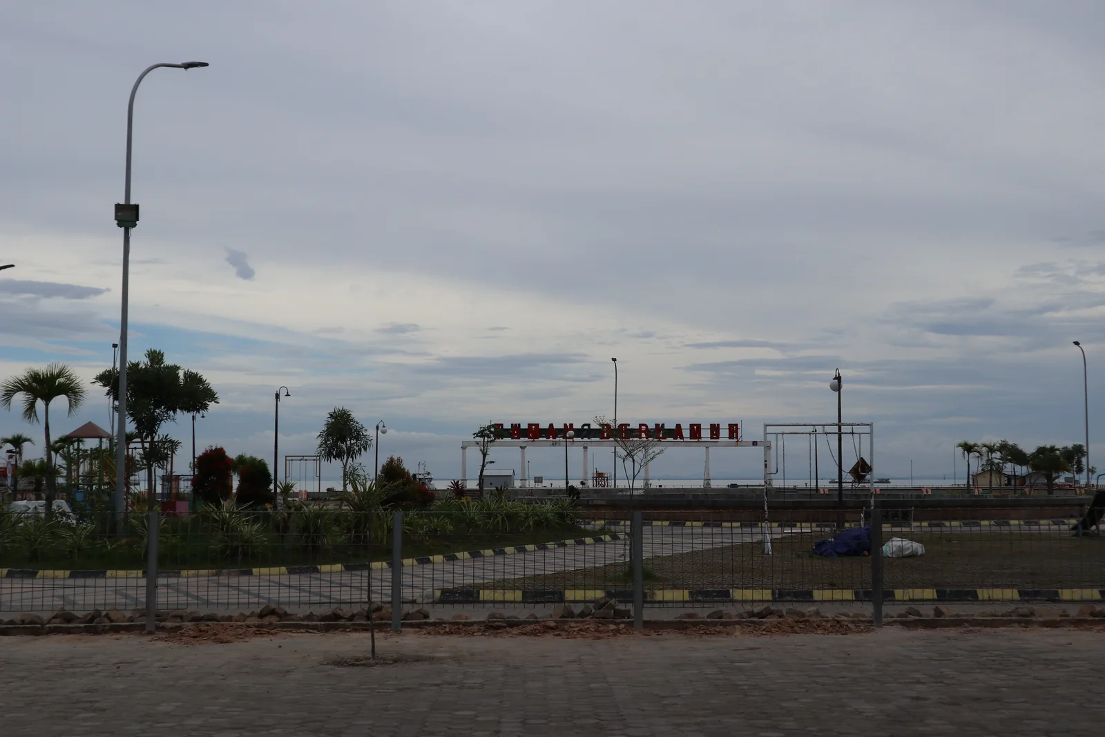Taman Berlabuh, arsip 2018; foto konteks ruang publik Tarakan.